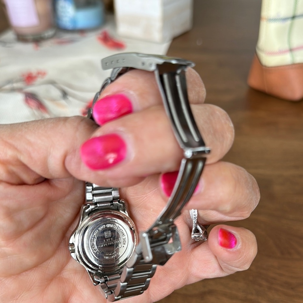 Givenchy Silver Stainless Steel Watch - Picture 5 of 6